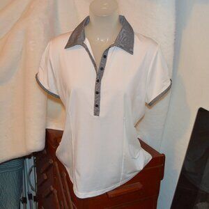 Swing short sleeve golf shirt